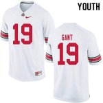 Youth Ohio State Buckeyes #19 Dallas Gant White Nike NCAA College Football Jersey Best DDW3044RW